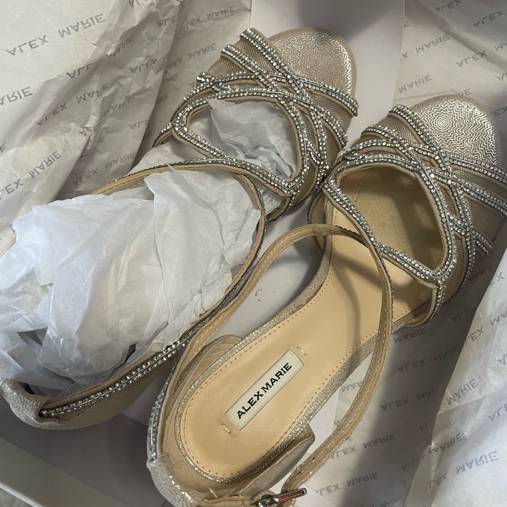 Boho wedding heels